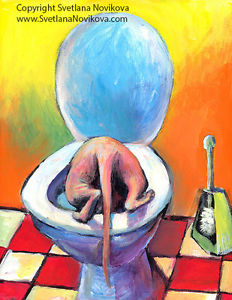 Toilet Painting