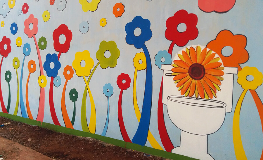 900x550 The Talking Walls Of Bhubaneswar Much More Than A Toilet - Toilet Painting