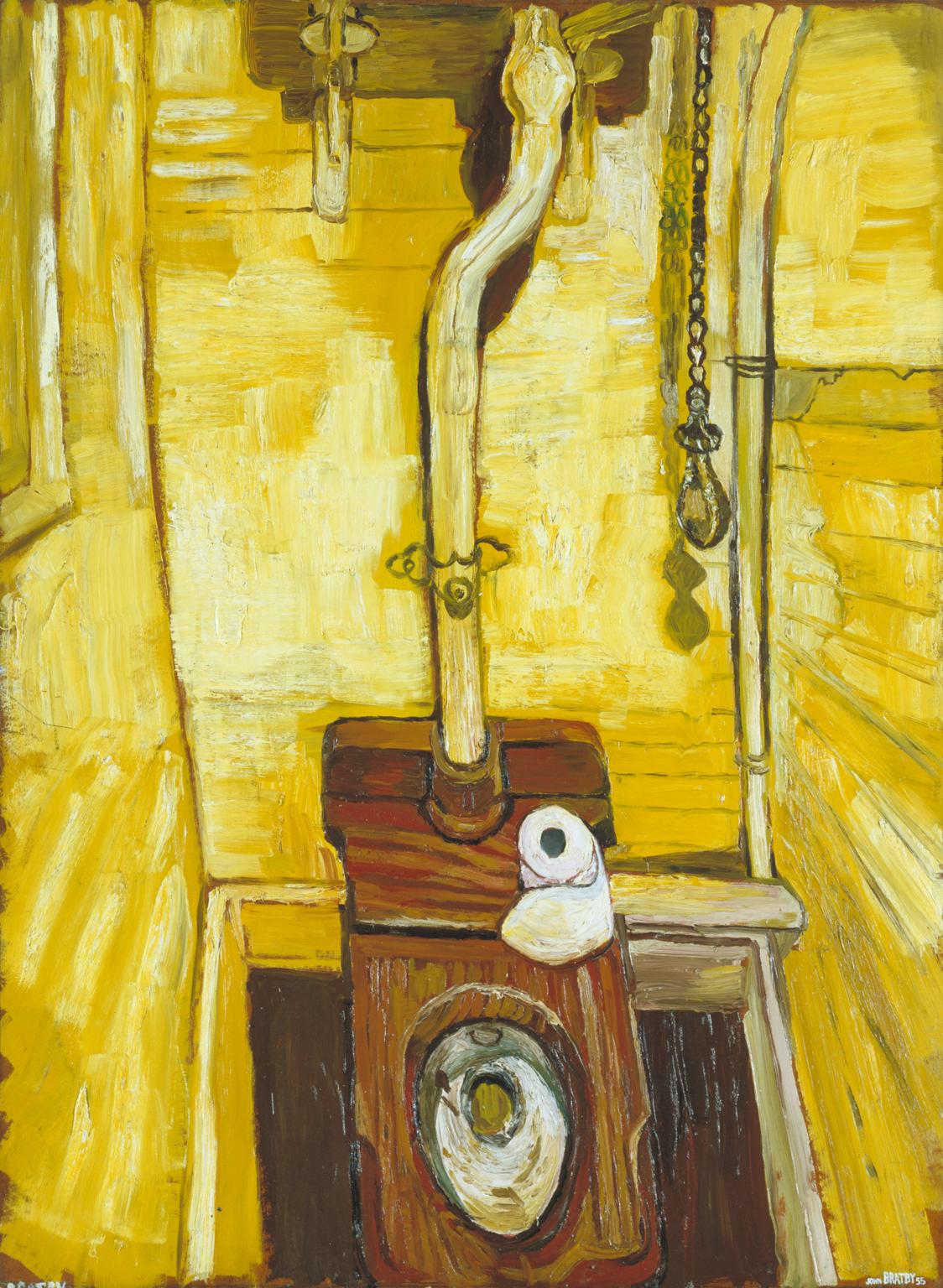 1124x1536 The Toilet', John Bratby, 1955 Tate - Toilet Painting