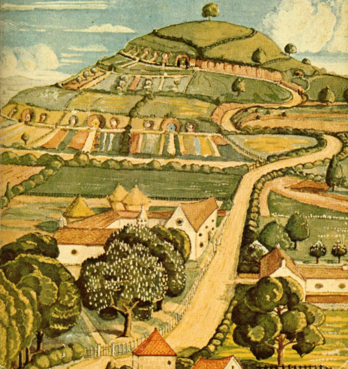 1163x1236 Paintings By Tolkien - Tolkien Painting