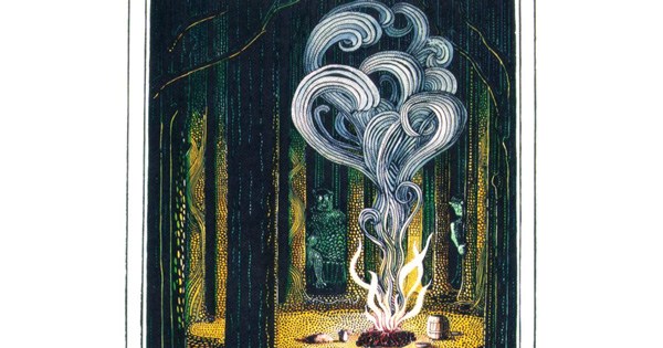 600x315 J.r.r. Tolkien's Little Known, Gorgeous Art Brain Pickings - Tolkien Painting