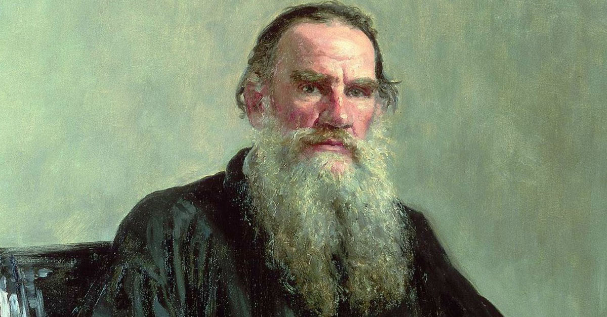 1200x627 Leo Tolstoy Profile Painting - Tolstoy Painting