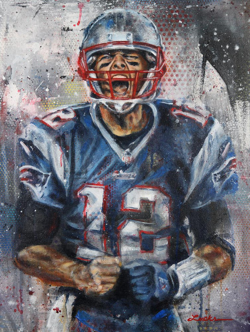 Tom Brady Painting at PaintingValley.com | Explore collection of Tom ...