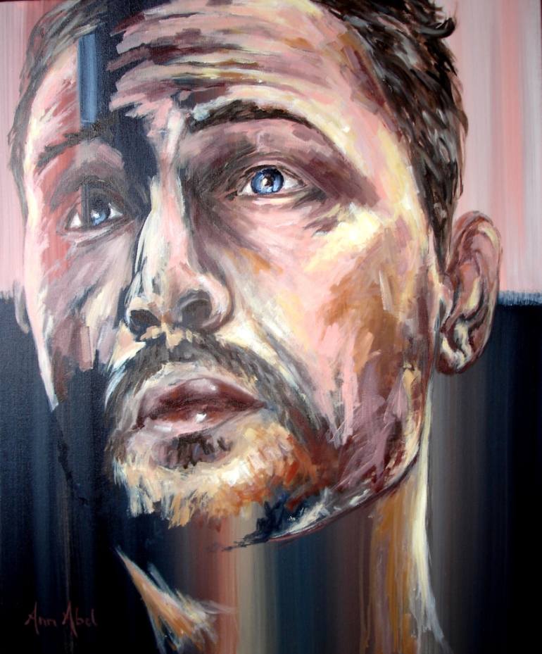 770x929 Saatchi Art Tom Hardy Painting By Ann Abel Iseux - Tom Hardy Painting
