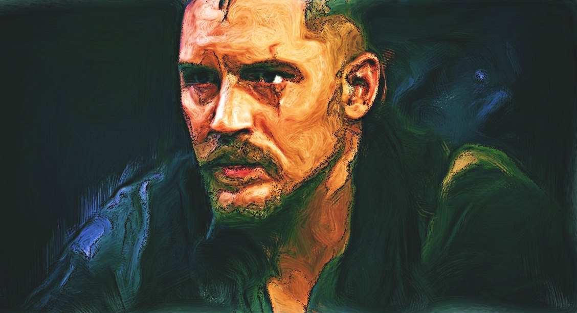 1128x612 Tom Hardy Bindseil48 Foundmyself - Tom Hardy Painting
