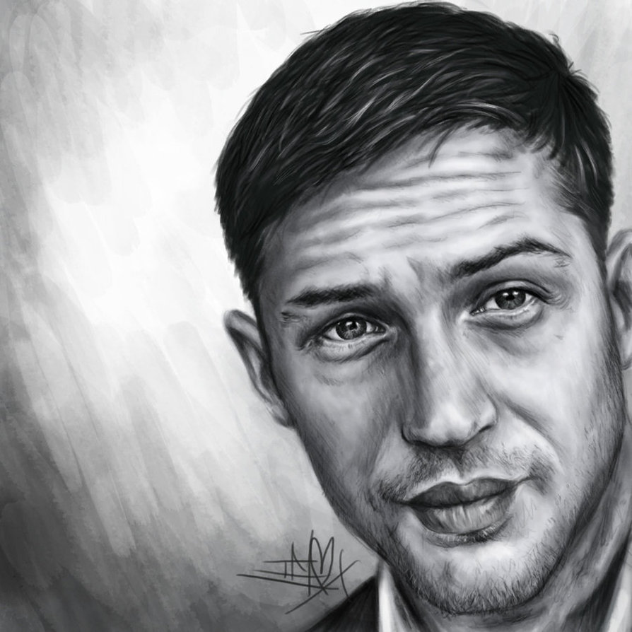 894x894 Tom Hardy By Thetanyadoll - Tom Hardy Painting