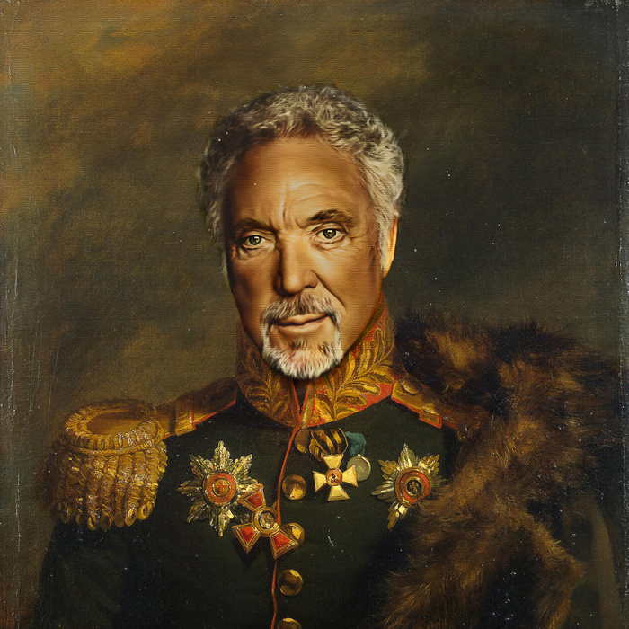 700x700 Sir Tom Jones - Tom Jones Painting