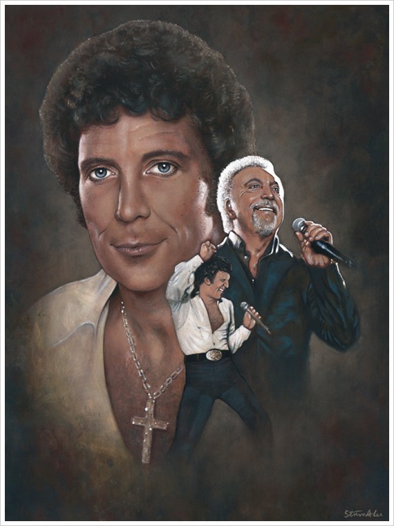 570x760 Tom Jones - Tom Jones Painting