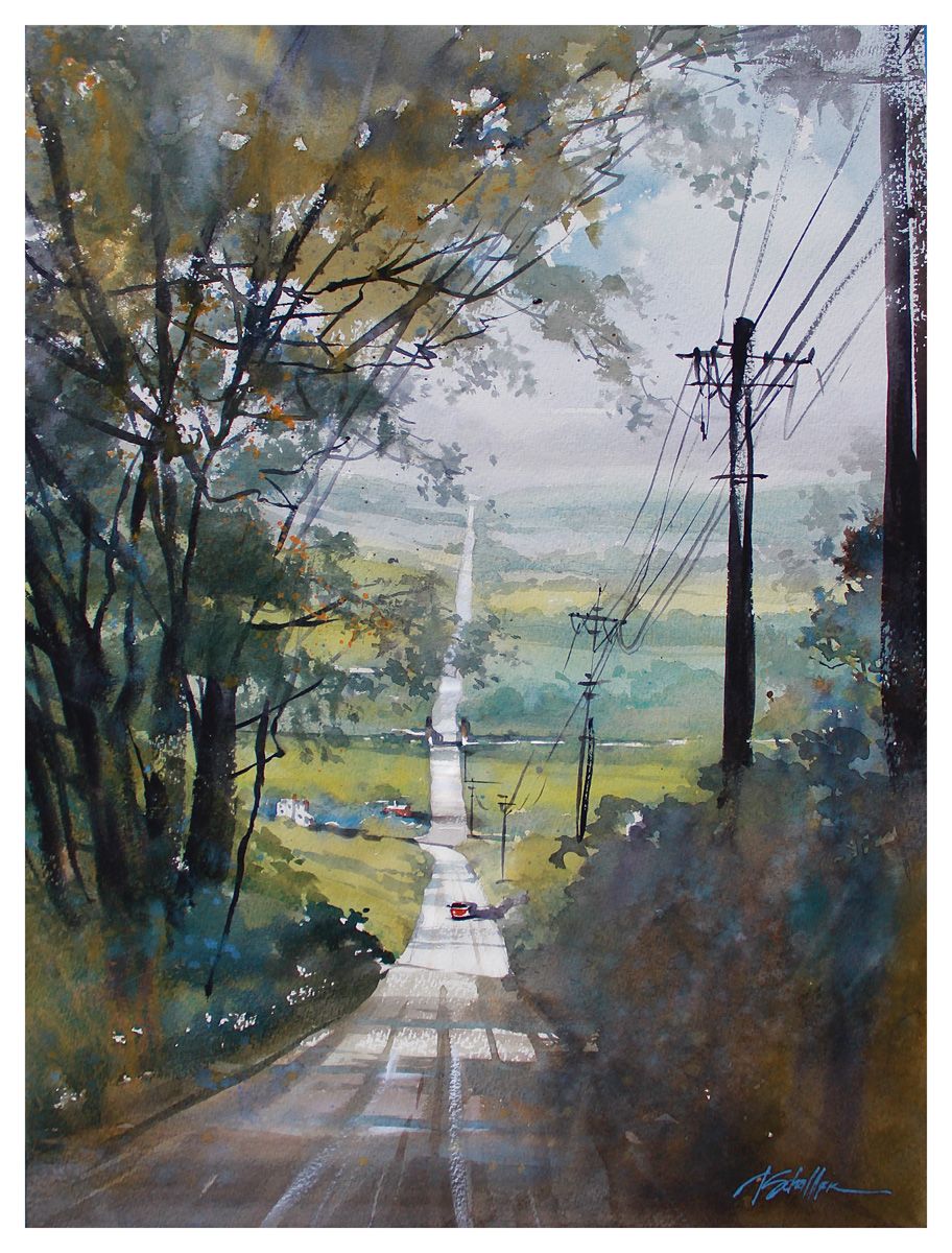 912x1200 Tom Jones Watercolor - Tom Jones Painting