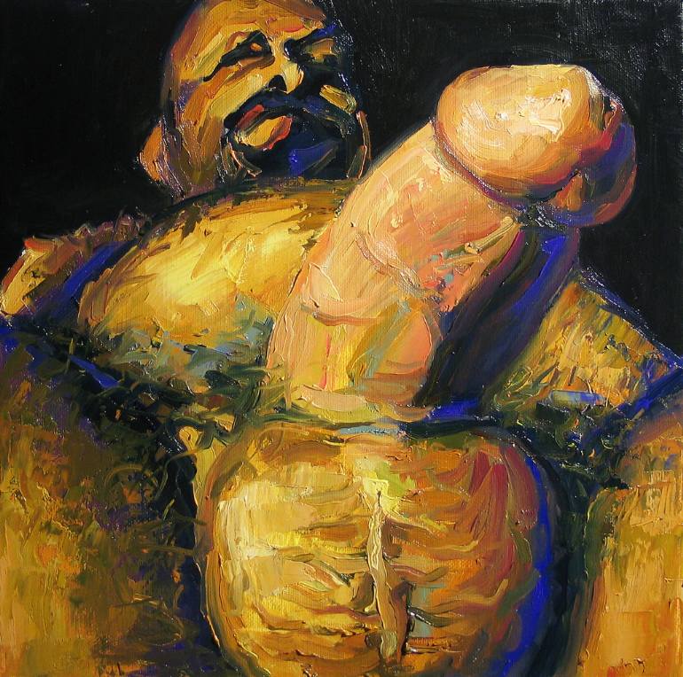 770x764 Saatchi Art Tom Painting By Alexei Biryukoff - Tom Painting