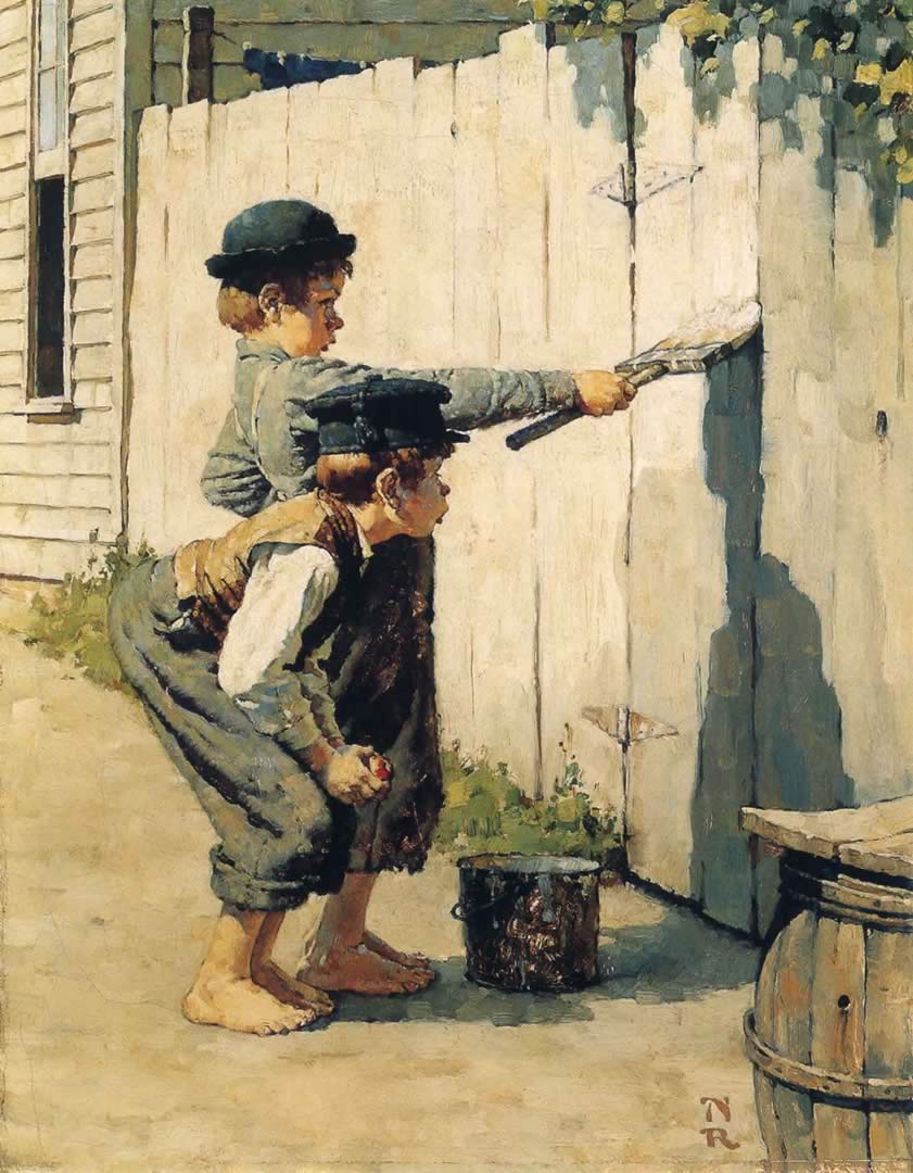841x1080 Is Tom Sawyer's Lesson Still Meaningful Boomer Highway - Tom Painting