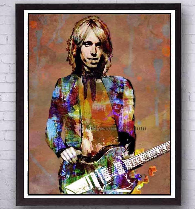 780x836 Tom Petty Musicscenestudio - Tom Petty Painting