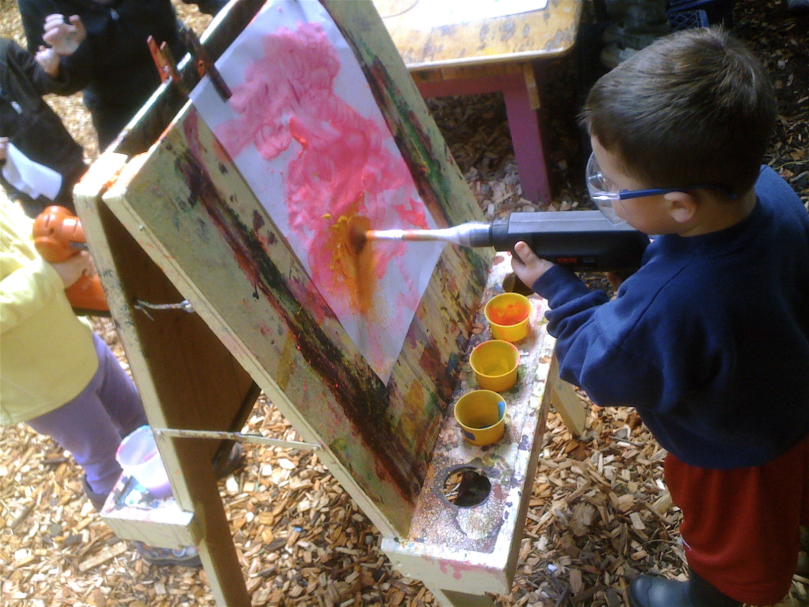 1600x1200 Teacher Tom Power Drill Painting! - Tom Power Painting