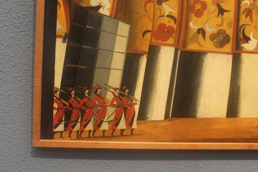 1024x683 In Moscow, Art Speaks Truth To Sometimes Apollo Magazine - Tom Power Painting