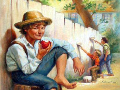 420x315 Theme Of The Week The Adventures Of Tom Sawyer Blog Ebg - Tom Sawyer Painting