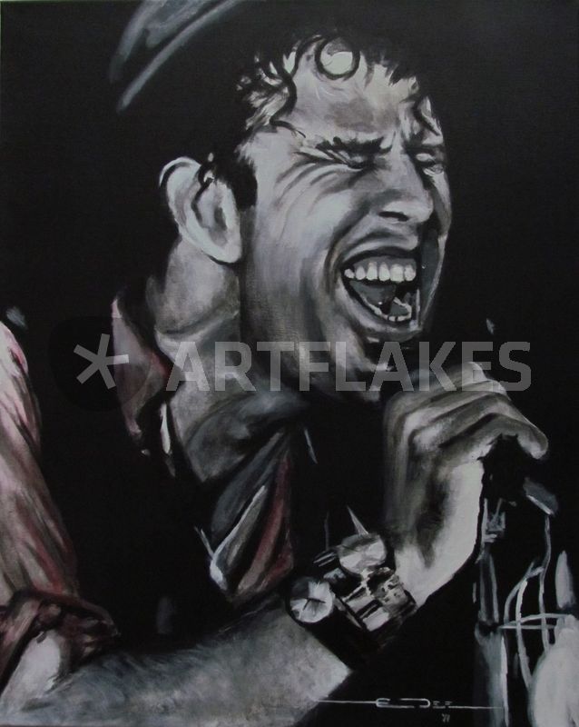 638x800 Tom Waits - Tom Waits Painting