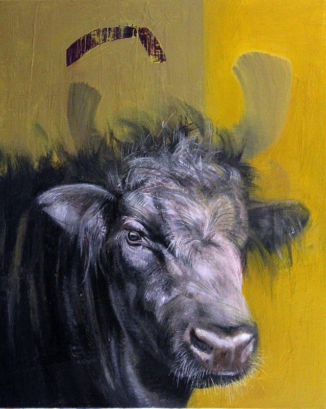 639x800 The 112 Best How To Cows Two Images On Cow Art, Cow - Tom Wood Painting