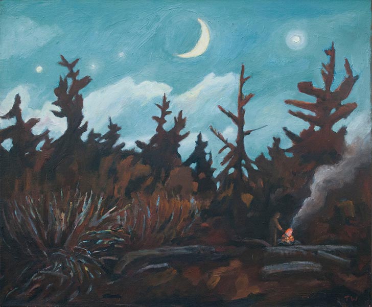 728x601 Thomas Wood - Tom Wood Painting