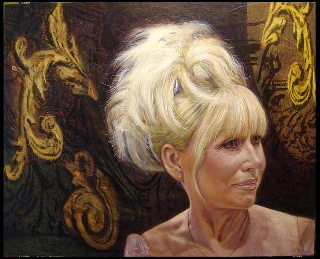 650x526 Tom Wood, Expressive Drawings Amp Portraits - Tom Wood Painting