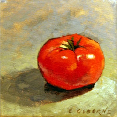 500x500 Paintings Tomato Still Life - Tomato Painting