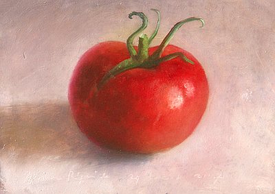 400x283 Postcard From Holland - Tomato Painting