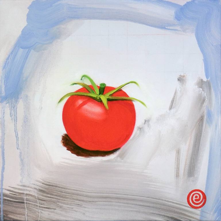 770x770 Saatchi Art Tomato Painting By Antti Eklund - Tomato Painting