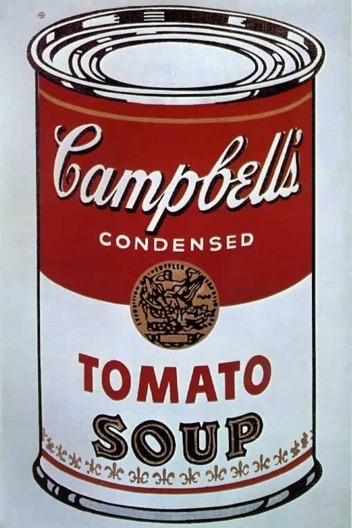 509x763 Lots Of Pop Art Artists Painted Every Day Objects Like The Soup - Tomato Soup Painting