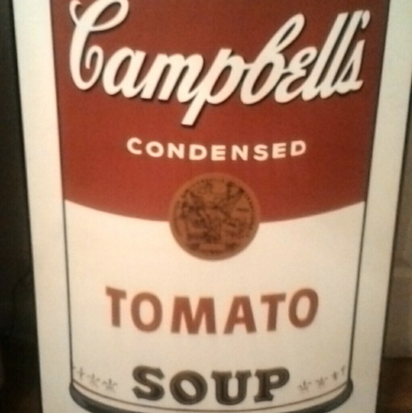 578x580 Other Campbells Tomato Soup Painting Poshmark - Tomato Soup Painting