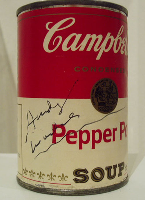 500x688 Andy Warhol Tomato Soup Cake Feasting On Art - Tomato Soup Painting