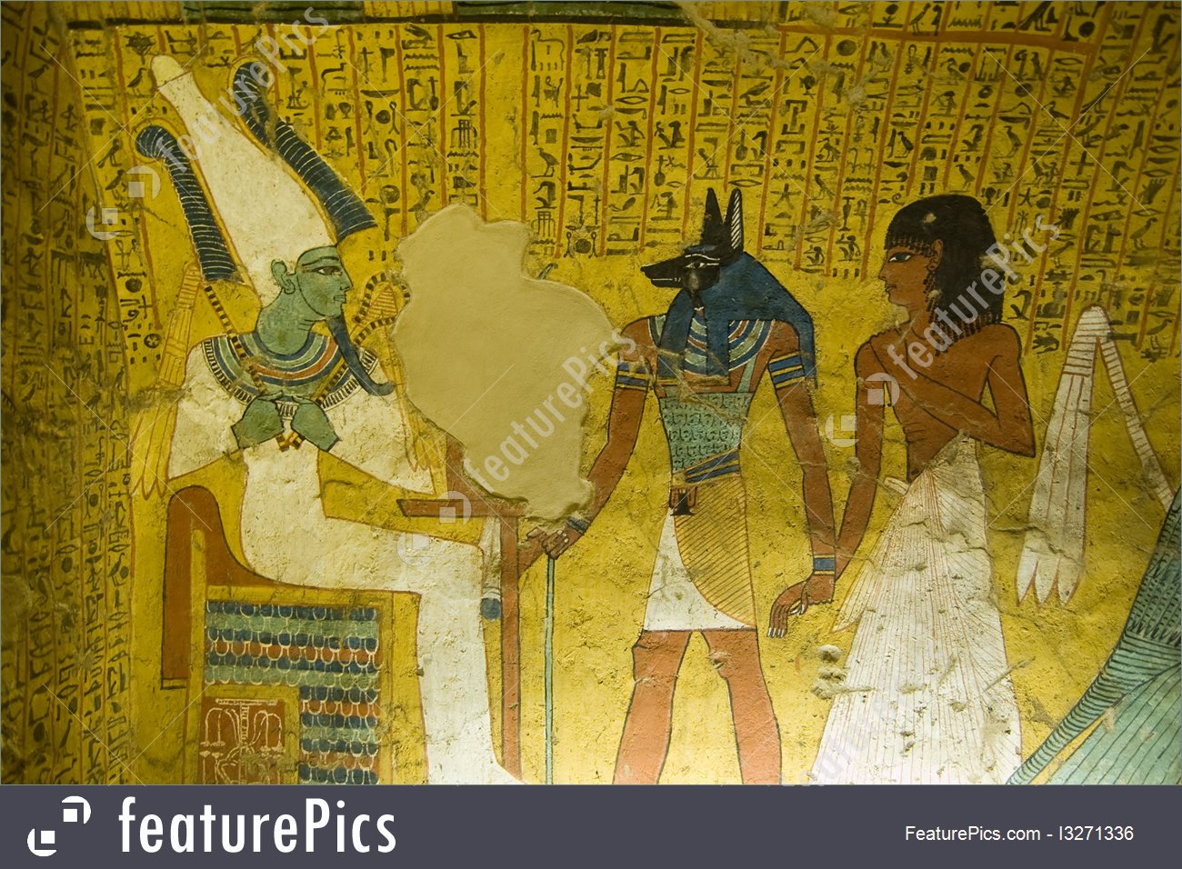 1300x956 Documentary Tomb Painting From Ancient Egypt - Tomb Painting