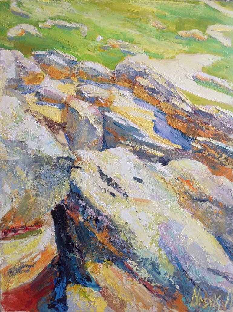 770x1031 Saatchi Art Stone Tomb Painting By Nataliia Nosyk - Tomb Painting