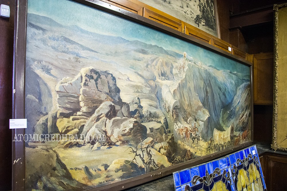 1000x667 Knott's Auction Atomic Redhead - Tombstone Painting