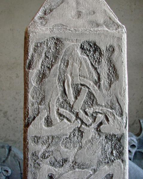 478x600 Tombstone Stencil Technique Tutorial - Tombstone Painting