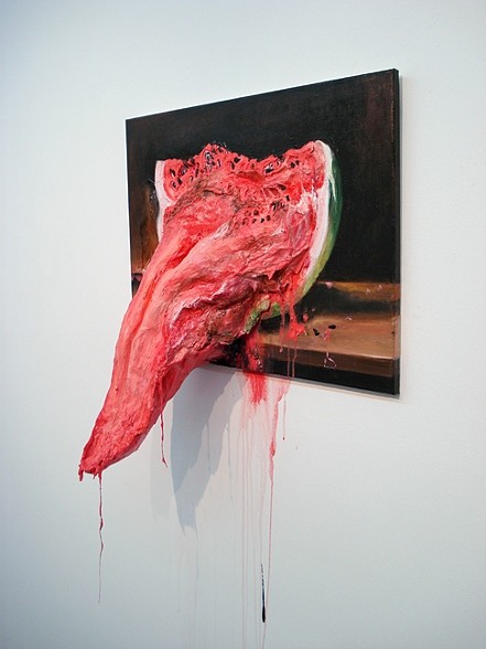 441x588 Valerie Hegarty - Tongue Painting