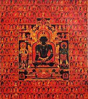 178x200 Thangka - Tonka Painting