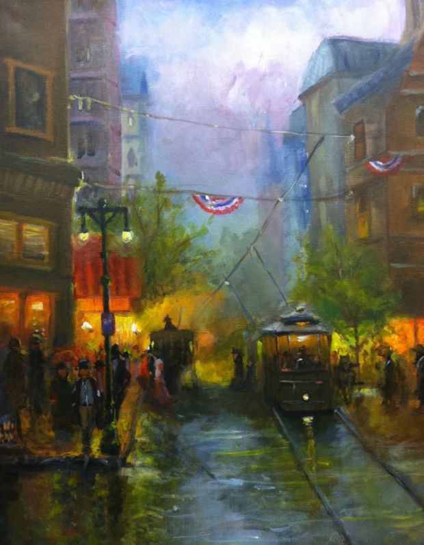 620x796 Two Tonka Art Students Show Work - Tonka Painting