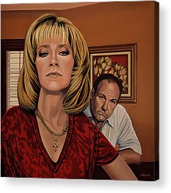 246x278 Tony Soprano Art Fine Art America - Tony Soprano General Painting