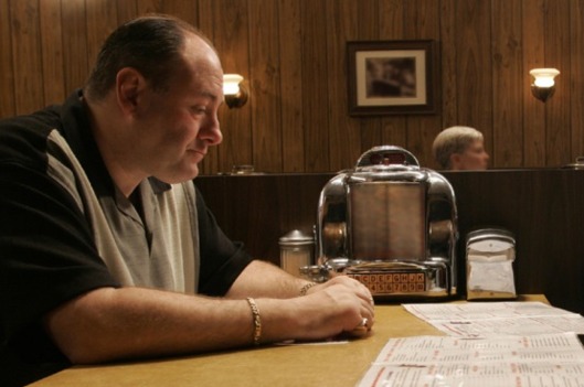 529x351 There Is No - Tony Soprano Horse Painting