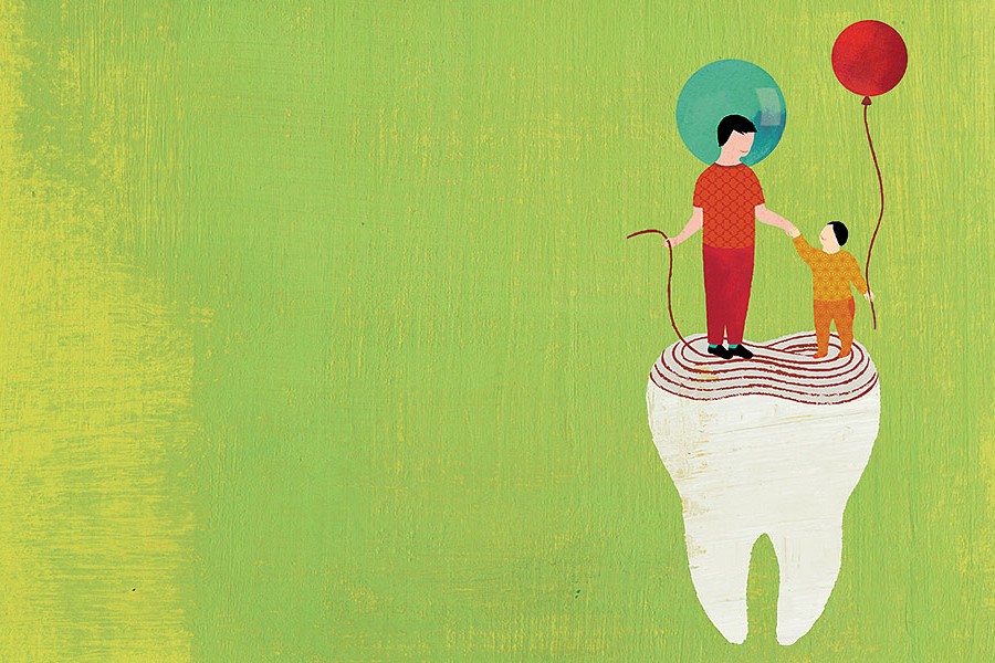900x600 Researchers Take On The Role Of Tooth Fairy To Better Understand - Tooth Painting