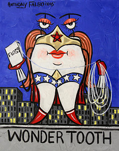 237x300 Tooth Paintings Fine Art America - Tooth Painting