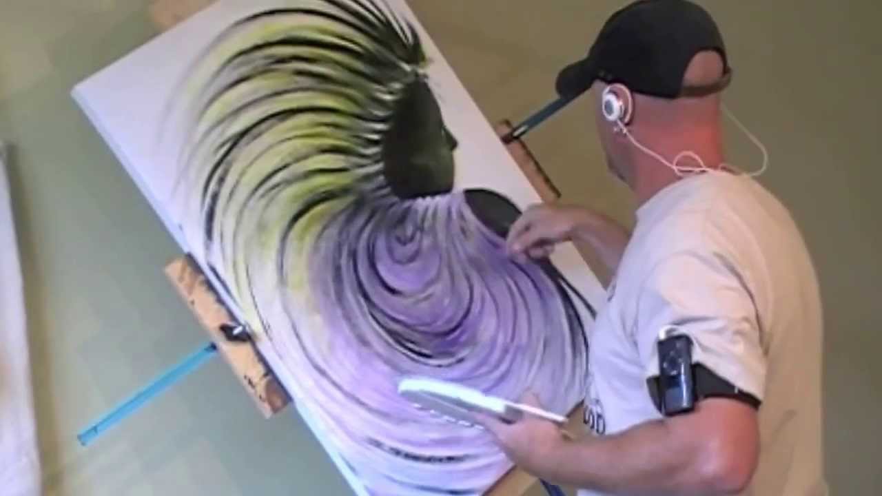 1280x720 Amazing Toothbrush Painting - Toothbrush Painting