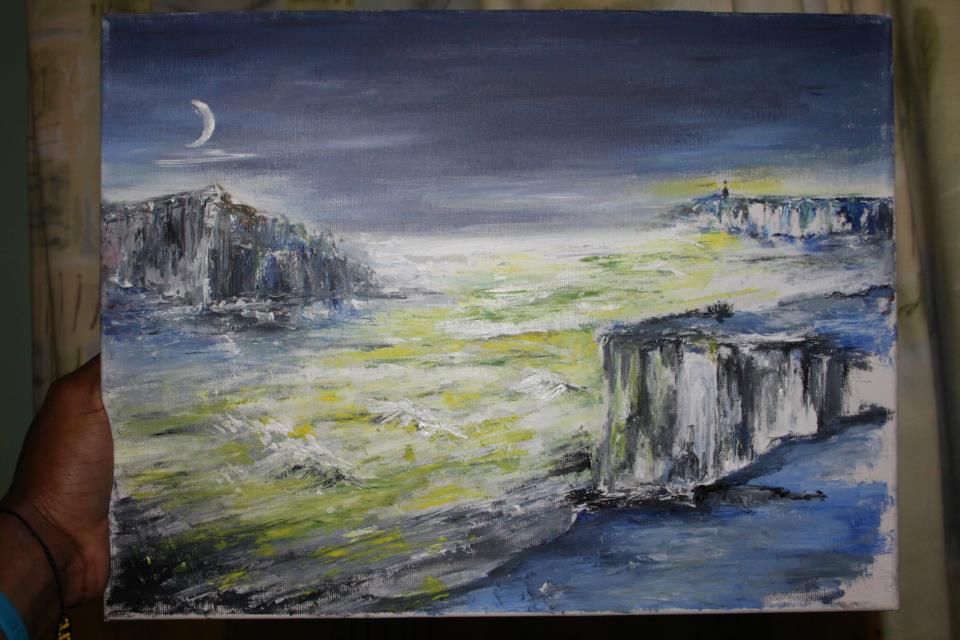 960x640 Toothpick Painting By Curtlyadams - Toothpick Painting