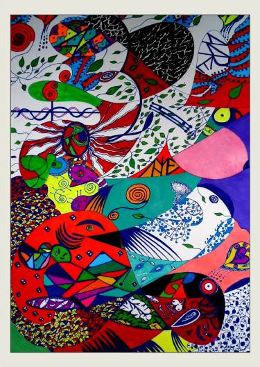 375x529 Toothpick Paintings For Sale Saatchi Art - Toothpick Painting