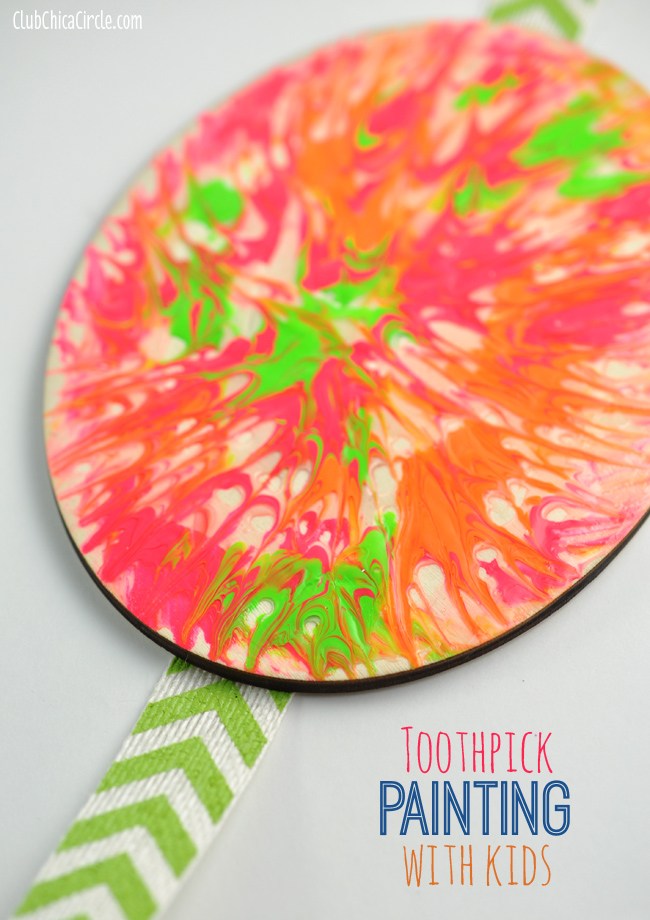 650x920 Painting Crafts - Toothpick Painting