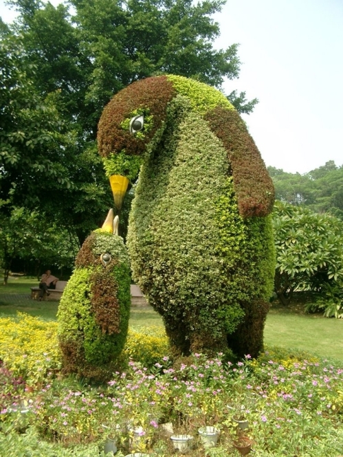 499x665 Topiary Art (1) - Topiary Painting