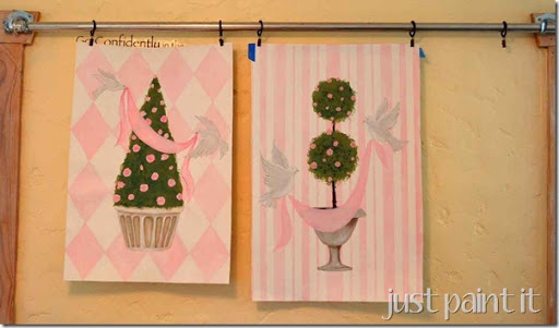 512x301 Completing A Series - Topiary Painting