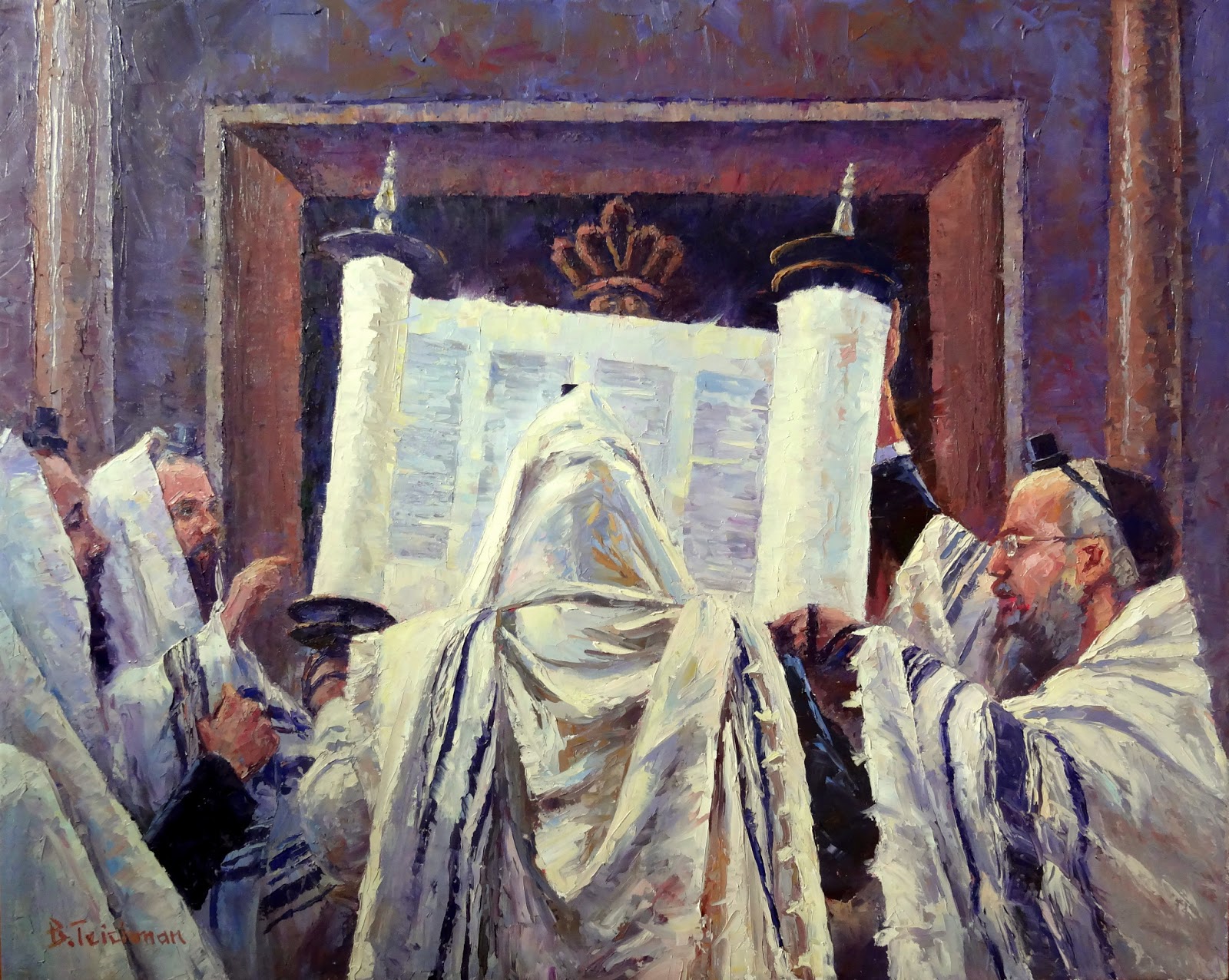 1600x1276 A Painter's Journey And This Is The Torah (V'Zos Hatora...