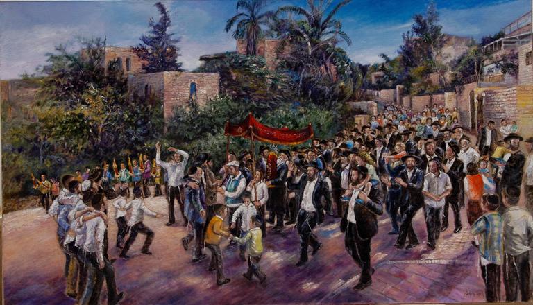 768x440 Tamar Finkelstein - Torah Painting