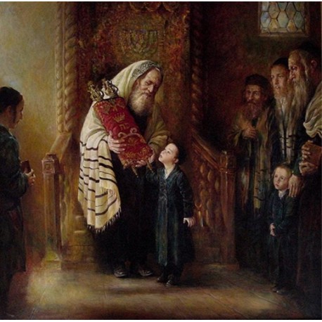 458x458 Elena Flerova - Torah Painting