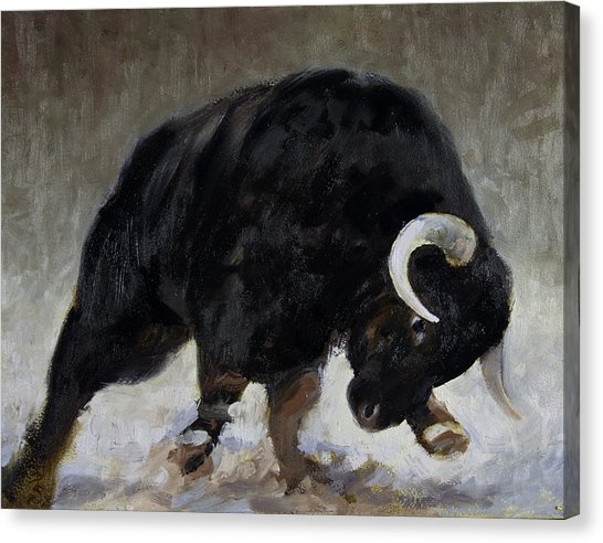 546x492 Toro Painting By Anthony Sell - Toro Painting